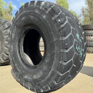 <font color='#da2127' font size ='2'><b>23.5R25 Bridgestone OTR Tire L-3 G-3 VJT 2-Star </font></b><br><font size ='1' color='grey'>CONDITION: </font><font size ='2'>Used<br><font size ='1' color='grey'>TREAD DEPTH:</font><font size ='2'>  9/32nds<br><font size ='1' color='grey'>DETAILS:</font><font size ='2'> Clean, Mildly Weathered<br><font size ='1' color='grey'>REF #:</font><font size ='2'> W534<br><font size ='1' color='grey'>LOCATION:</font><font size ='2'> San Jacinto, CA
