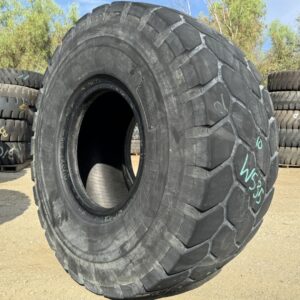 <font color='#da2127' font size ='2'><b>23.5R25 Bridgestone OTR Tire L-3 G-3 VJT 2-Star </font></b><br><font size ='1' color='grey'>CONDITION: </font><font size ='2'>Used<br><font size ='1' color='grey'>TREAD DEPTH:</font><font size ='2'>  10/32nds<br><font size ='1' color='grey'>DETAILS:</font><font size ='2'> Clean, Mildly Weathered<br><font size ='1' color='grey'>REF #:</font><font size ='2'> W535<br><font size ='1' color='grey'>LOCATION:</font><font size ='2'> San Jacinto, CA