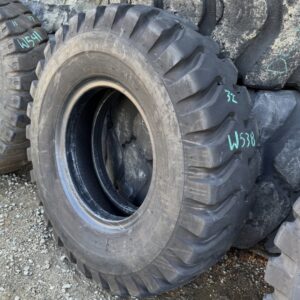 <font color='#da2127' font size ='2'><b>14.00X24 Bridgestone OTR Tire E-4 R-Lug RLug 28-Ply </font></b><br><font size ='1' color='grey'>CONDITION: </font><font size ='2'>Used<br><font size ='1' color='grey'>TREAD DEPTH:</font><font size ='2'>  32/32nds<br><font size ='1' color='grey'>DETAILS:</font><font size ='2'> Clean<br><font size ='1' color='grey'>REF #:</font><font size ='2'> W538<br><font size ='1' color='grey'>LOCATION:</font><font size ='2'> San Jacinto, CA