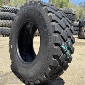 <font color='#da2127' font size ='2'><b>335/80R20 Michelin OTR Tire M-3 Off-Road X-Force ZL 150K </font></b><br><font size ='1' color='grey'>CONDITION: </font><font size ='2'>Used<br><font size ='1' color='grey'>TREAD DEPTH:</font><font size ='2'>  16/32nds<br><font size ='1' color='grey'>DETAILS:</font><font size ='2'> Clean, 2017, 12.5R20<br><font size ='1' color='grey'>REF #:</font><font size ='2'> W545<br><font size ='1' color='grey'>LOCATION:</font><font size ='2'> San Jacinto, CA