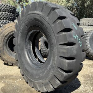 <font color='#da2127' font size ='2'><b>18.00X25 Continental OTR Tire E-4 IND-4 Container Master ContiTerminal 40-Ply </font></b><br><font size ='1' color='grey'>CONDITION: </font><font size ='2'>Used<br><font size ='1' color='grey'>TREAD DEPTH:</font><font size ='2'>  78/32nds<br><font size ='1' color='grey'>DETAILS:</font><font size ='2'> Clean<br><font size ='1' color='grey'>REF #:</font><font size ='2'> W553<br><font size ='1' color='grey'>LOCATION:</font><font size ='2'> Amarillo, TX