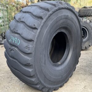 <font color='#da2127' font size ='2'><b>33.25R29 Bridgestone OTR Tire E-3 L-3 VLT 2-Star </font></b><br><font size ='1' color='grey'>CONDITION: </font><font size ='2'>Used<br><font size ='1' color='grey'>TREAD DEPTH:</font><font size ='2'>  25/32nds<br><font size ='1' color='grey'>DETAILS:</font><font size ='2'> Clean, Minor Sidewall Cuts, Bead Spots<br><font size ='1' color='grey'>REF #:</font><font size ='2'> Z490<br><font size ='1' color='grey'>LOCATION:</font><font size ='2'> San Jacinto, CA