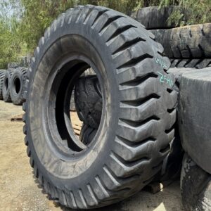 <font color='#da2127' font size ='2'><b>27.00X49 Yokohama OTR Tire E-4 IND-4 Y523 Y-523 48-Ply </font></b><br><font size ='1' color='grey'>CONDITION: </font><font size ='2'>Used<br><font size ='1' color='grey'>TREAD DEPTH:</font><font size ='2'>  69/32nds<br><font size ='1' color='grey'>DETAILS:</font><font size ='2'> Clean, Bead Chips<br><font size ='1' color='grey'>REF #:</font><font size ='2'> Z546<br><font size ='1' color='grey'>LOCATION:</font><font size ='2'> Amarillo, TX