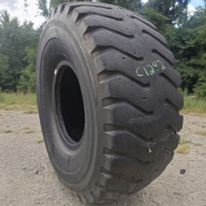<font color='#da2127' font size ='2'><b>33.25R35 Bridgestone OTR Tire E-3 VRL 2-Star </font></b><br><font size ='1' color='grey'>CONDITION: </font><font size ='2'>Used<br><font size ='1' color='grey'>TREAD DEPTH:</font><font size ='2'>  31/32nds<br><font size ='1' color='grey'>DETAILS:</font><font size ='2'> 1-Tread Section, Shoulder Reinforcement<br><font size ='1' color='grey'>REF #:</font><font size ='2'> C1242<br><font size ='1' color='grey'>LOCATION:</font><font size ='2'> Pittsburgh, PA