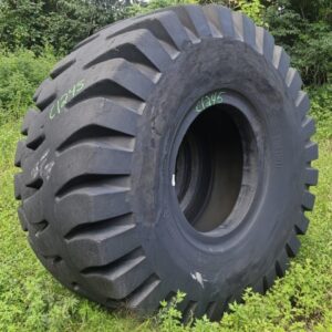 <font color='#da2127' font size ='2'><b>37.5X39 General OTR Tire E-3 CM100 CM 100 44-Ply </font></b><br><font size ='1' color='grey'>CONDITION: </font><font size ='2'>Used<br><font size ='1' color='grey'>TREAD DEPTH:</font><font size ='2'>  42/32nds<br><font size ='1' color='grey'>DETAILS:</font><font size ='2'> Clean, Large Sidewall Spots<br><font size ='1' color='grey'>REF #:</font><font size ='2'> C1245<br><font size ='1' color='grey'>LOCATION:</font><font size ='2'> Pittsburgh, PA