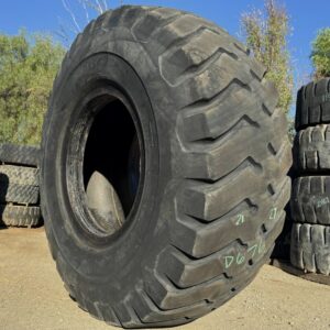 <font color='#da2127' font size ='2'><b>29.5X35 Firestone OTR Tire E-3 L-3 SRG Super Rock Grip 34-Ply </font></b><br><font size ='1' color='grey'>CONDITION: </font><font size ='2'>Used<br><font size ='1' color='grey'>TREAD DEPTH:</font><font size ='2'>  24/32nds<br><font size ='1' color='grey'>DETAILS:</font><font size ='2'> Clean<br><font size ='1' color='grey'>REF #:</font><font size ='2'> D676<br><font size ='1' color='grey'>LOCATION:</font><font size ='2'> Saskatoon, SK