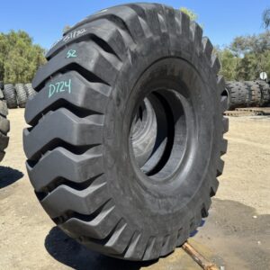 <font color='#da2127' font size ='2'><b>21.00X25 Yokohama OTR Tire IND-3 L-3 Y67W Y-67W 40-Ply </font></b><br><font size ='1' color='grey'>CONDITION: </font><font size ='2'>Used<br><font size ='1' color='grey'>TREAD DEPTH:</font><font size ='2'>  52/32nds<br><font size ='1' color='grey'>DETAILS:</font><font size ='2'> Clean<br><font size ='1' color='grey'>REF #:</font><font size ='2'> D724<br><font size ='1' color='grey'>LOCATION:</font><font size ='2'> San Jacinto, CA