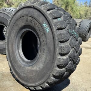 <font color='#da2127' font size ='2'><b>29.5R25 Double Coin OTR Tire E-3 L-3 REM2 29-Ply </font></b><br><font size ='1' color='grey'>CONDITION: </font><font size ='2'>Used<br><font size ='1' color='grey'>TREAD DEPTH:</font><font size ='2'>  22/32nds<br><font size ='1' color='grey'>DETAILS:</font><font size ='2'> Clean, Choppy Tread<br><font size ='1' color='grey'>REF #:</font><font size ='2'> W581<br><font size ='1' color='grey'>LOCATION:</font><font size ='2'> San Jacinto, CA