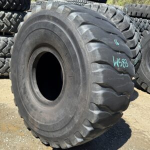 <font color='#da2127' font size ='2'><b>29.5R25 Bridgestone OTR Tire E-3 L-3 VLT 2-Star </font></b><br><font size ='1' color='grey'>CONDITION: </font><font size ='2'>Used<br><font size ='1' color='grey'>TREAD DEPTH:</font><font size ='2'>  16/32nds<br><font size ='1' color='grey'>DETAILS:</font><font size ='2'> Clean<br><font size ='1' color='grey'>REF #:</font><font size ='2'> W583<br><font size ='1' color='grey'>LOCATION:</font><font size ='2'> San Jacinto, CA