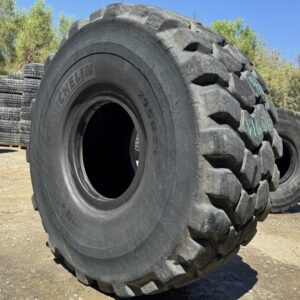 <font color='#da2127' font size ='2'><b>29.5R25 Michelin OTR Tire E-3 XADN+ 2-Star </font></b><br><font size ='1' color='grey'>CONDITION: </font><font size ='2'>Used<br><font size ='1' color='grey'>TREAD DEPTH:</font><font size ='2'>  47/32nds<br><font size ='1' color='grey'>DETAILS:</font><font size ='2'> Clean, Minor Shoulder Cuts<br><font size ='1' color='grey'>REF #:</font><font size ='2'> W606<br><font size ='1' color='grey'>LOCATION:</font><font size ='2'> San Jacinto, CA