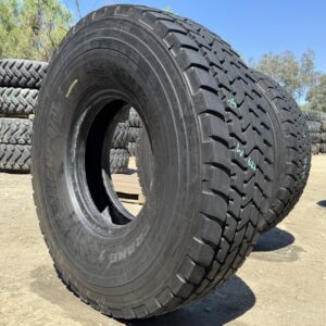 <font color='#da2127' font size ='2'><b>445/95R25 Michelin OTR Tire E-2 Crane Highway X-Crane 174F </font></b><br><font size ='1' color='grey'>CONDITION: </font><font size ='2'>Used<br><font size ='1' color='grey'>TREAD DEPTH:</font><font size ='2'>  25/32nds<br><font size ='1' color='grey'>DETAILS:</font><font size ='2'> Clean, 16.00R25<br><font size ='1' color='grey'>REF #:</font><font size ='2'> W621<br><font size ='1' color='grey'>LOCATION:</font><font size ='2'> San Jacinto, CA