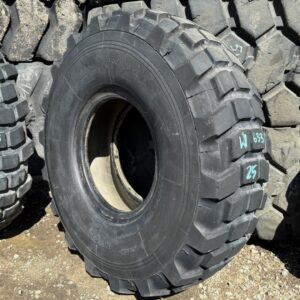 <font color='#da2127' font size ='2'><b>14.00R20 Michelin OTR Tire E-3 M-3 Military XL 18-Ply </font></b><br><font size ='1' color='grey'>CONDITION: </font><font size ='2'>Used<br><font size ='1' color='grey'>TREAD DEPTH:</font><font size ='2'>  25/32nds<br><font size ='1' color='grey'>DETAILS:</font><font size ='2'> Clean, Aged, 2000<br><font size ='1' color='grey'>REF #:</font><font size ='2'> W633<br><font size ='1' color='grey'>LOCATION:</font><font size ='2'> San Jacinto, CA