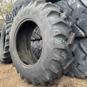 <font color='#da2127' font size ='2'><b>16.9X30 Goodyear OTR Tire R-1 Dyna Torque II 6-Ply </font></b><br><font size ='1' color='grey'>CONDITION: </font><font size ='2'>Used<br><font size ='1' color='grey'>TREAD DEPTH:</font><font size ='2'>  52/32nds<br><font size ='1' color='grey'>DETAILS:</font><font size ='2'> Clean, Bead Wear<br><font size ='1' color='grey'>REF #:</font><font size ='2'> Z551<br><font size ='1' color='grey'>LOCATION:</font><font size ='2'> Amarillo, TX