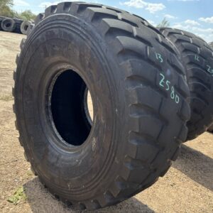 <font color='#da2127' font size ='2'><b>24R21 Bridgestone OTR Tire E-2 VGT 1-Star </font></b><br><font size ='1' color='grey'>CONDITION: </font><font size ='2'>Used<br><font size ='1' color='grey'>TREAD DEPTH:</font><font size ='2'>  13/32nds<br><font size ='1' color='grey'>DETAILS:</font><font size ='2'> Clean<br><font size ='1' color='grey'>REF #:</font><font size ='2'> Z580<br><font size ='1' color='grey'>LOCATION:</font><font size ='2'> Amarillo, TX