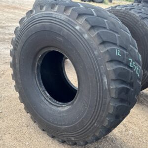 <font color='#da2127' font size ='2'><b>24R21 Bridgestone OTR Tire E-2 VGT 1-Star </font></b><br><font size ='1' color='grey'>CONDITION: </font><font size ='2'>Used<br><font size ='1' color='grey'>TREAD DEPTH:</font><font size ='2'>  10/32nds<br><font size ='1' color='grey'>DETAILS:</font><font size ='2'> Clean<br><font size ='1' color='grey'>REF #:</font><font size ='2'> Z582<br><font size ='1' color='grey'>LOCATION:</font><font size ='2'> Amarillo, TX