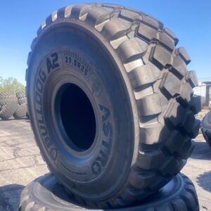 <font color='#da2127' font size ='2'><b>29.5R25 Astro OTR Tire E-3 L-3 Bulldog A2 2-Star </font></b><br><font size ='1' color='grey'>CONDITION: </font><font size ='2'>New<br><font size ='1' color='grey'>TREAD DEPTH:</font><font size ='2'>  50/32nds<br><font size ='1' color='grey'>DETAILS:</font><font size ='2'> Unused<br><font size ='1' color='grey'>REF #:</font><font size ='2'> Z609<br><font size ='1' color='grey'>LOCATION:</font><font size ='2'> Tucson, AZ