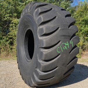 <font color='#da2127' font size ='2'><b>33.25X29 Firestone OTR Tire E-4 SRG DT Super Rock Grip Deep Tread 32-Ply </font></b><br><font size ='1' color='grey'>CONDITION: </font><font size ='2'>Used<br><font size ='1' color='grey'>TREAD DEPTH:</font><font size ='2'>  39/32nds<br><font size ='1' color='grey'>DETAILS:</font><font size ='2'> 1-Tread Section & Tread Spot<br><font size ='1' color='grey'>REF #:</font><font size ='2'> C1249<br><font size ='1' color='grey'>LOCATION:</font><font size ='2'> Pittsburgh, PA