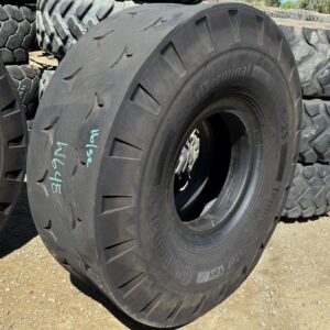 <font color='#da2127' font size ='2'><b>21.00X25 Continental OTR Tire IND-3 TerminalMaster V.ply 40-Ply </font></b><br><font size ='1' color='grey'>CONDITION: </font><font size ='2'>Used<br><font size ='1' color='grey'>TREAD DEPTH:</font><font size ='2'>  16/32nds<br><font size ='1' color='grey'>DETAILS:</font><font size ='2'> Clean<br><font size ='1' color='grey'>REF #:</font><font size ='2'> W648<br><font size ='1' color='grey'>LOCATION:</font><font size ='2'> San Jacinto, CA