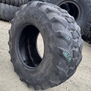 <font color='#da2127' font size ='2'><b>19.5LR24 Firestone OTR Tire R-4 Duraforce RT 157B </font></b><br><font size ='1' color='grey'>CONDITION: </font><font size ='2'>Used<br><font size ='1' color='grey'>TREAD DEPTH:</font><font size ='2'>  21/32nds<br><font size ='1' color='grey'>DETAILS:</font><font size ='2'> Clean, 1-Nail Patch, 500/70R24<br><font size ='1' color='grey'>REF #:</font><font size ='2'> W657<br><font size ='1' color='grey'>LOCATION:</font><font size ='2'> San Jacinto, CA