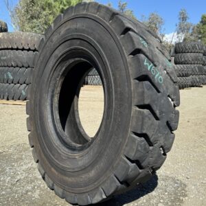 <font color='#da2127' font size ='2'><b>14.00R24 Double Coin OTR Tire IND-4 Industrial Forklift REM6 193 A5 </font></b><br><font size ='1' color='grey'>CONDITION: </font><font size ='2'>Used<br><font size ='1' color='grey'>TREAD DEPTH:</font><font size ='2'>  48/32nds<br><font size ='1' color='grey'>DETAILS:</font><font size ='2'> Clean, Uneven Wear<br><font size ='1' color='grey'>REF #:</font><font size ='2'> W670<br><font size ='1' color='grey'>LOCATION:</font><font size ='2'> San Jacinto, CA