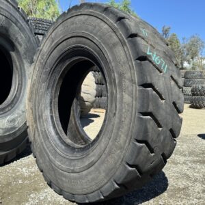<font color='#da2127' font size ='2'><b>14.00R24 Double Coin OTR Tire IND-4 Industrial Forklift REM6 193 A5 </font></b><br><font size ='1' color='grey'>CONDITION: </font><font size ='2'>Used<br><font size ='1' color='grey'>TREAD DEPTH:</font><font size ='2'>  41/32nds<br><font size ='1' color='grey'>DETAILS:</font><font size ='2'> Clean<br><font size ='1' color='grey'>REF #:</font><font size ='2'> W671<br><font size ='1' color='grey'>LOCATION:</font><font size ='2'> San Jacinto, CA