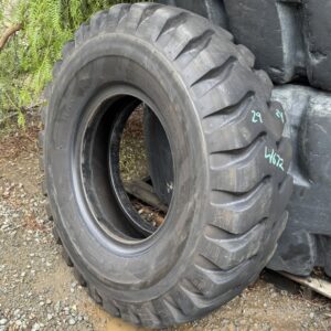 <font color='#da2127' font size ='2'><b>14.00X24 Bridgestone OTR Tire E-4 R-Lug RLug 28-Ply </font></b><br><font size ='1' color='grey'>CONDITION: </font><font size ='2'>Used<br><font size ='1' color='grey'>TREAD DEPTH:</font><font size ='2'>  27/32nds<br><font size ='1' color='grey'>DETAILS:</font><font size ='2'> Clean<br><font size ='1' color='grey'>REF #:</font><font size ='2'> W672<br><font size ='1' color='grey'>LOCATION:</font><font size ='2'> San Jacinto, CA